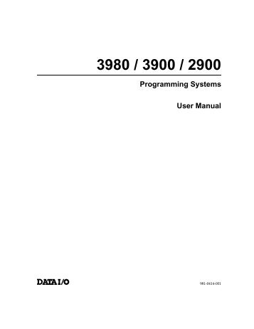 Programming Systems User Manual - Matthieu Benoit - Free