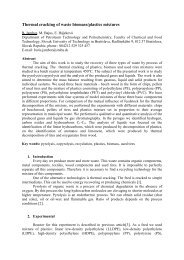 Thermal cracking of waste biomass/plastics mixtures