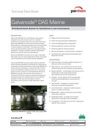 GalvanodeÂ® DAS Marine - Parchem