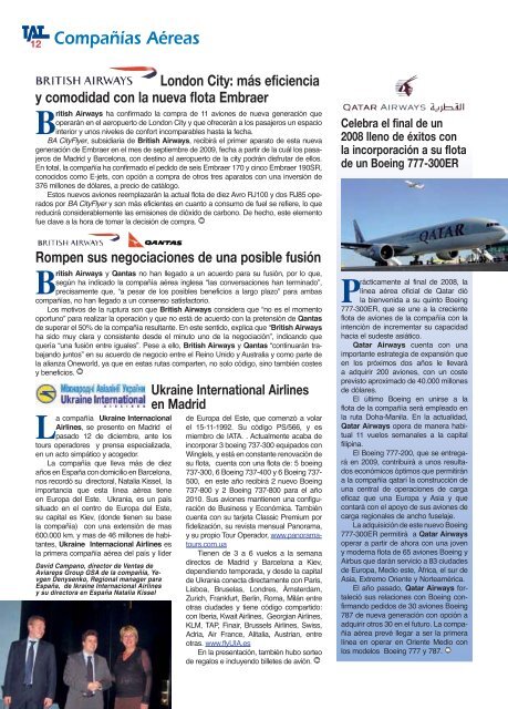 CompaÃ±Ã­as AÃ©reas Adquiere 11 aviones Embraer 195 - TAT Revista