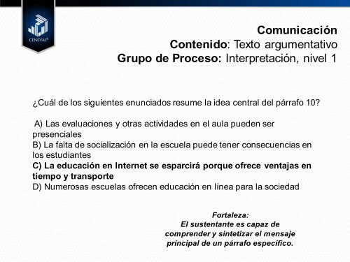 DiseÃ±o, desarrollo, resultados ENLACE Media Superior. Veracruz