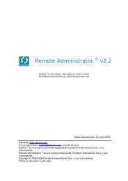 Remote Administrator (Radmin) 2.2 - User Manual ... - Famatech