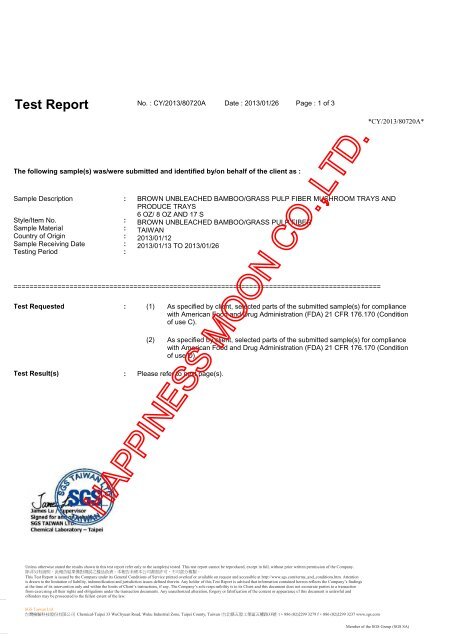 Test Report