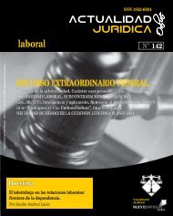 laboral - Actualidad Jurídica