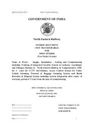 Iss latest - North Eastern Railway - Indian Railway