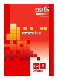 estatutos - PSdeG-PSOE