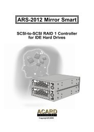 ARS-2012 Mirror Smart - Acard