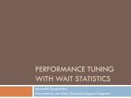 wait statistics - Digital Concourse