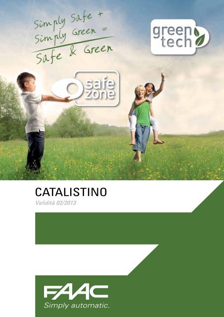 Safe & Green - Faac