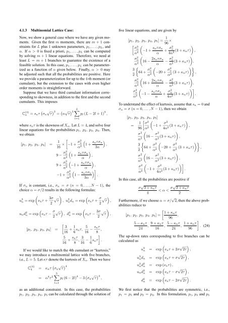 Mean Square Optimal Hedges Using Higher Order Moments