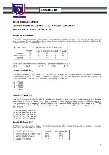 Carlos Vidal - Faculdade Christus