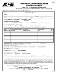 IAFF/IAFC/ACE Peer Fitness Trainer Recertification Form - American ...