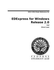 EDExpress Release 2.0 Desk Reference - FSAdownload.ed.gov ...