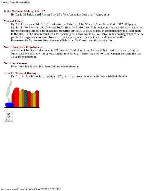 Troubled Times: Information - Pole Shift Survival Information