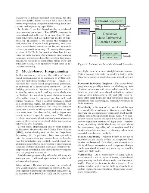 A Reactive Model-based Programming Language for ... - CSAIL - MIT