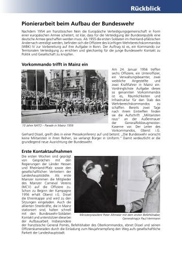 die Bundeswehr in Mainz ( PDF , 192 kB) - Kommando ...