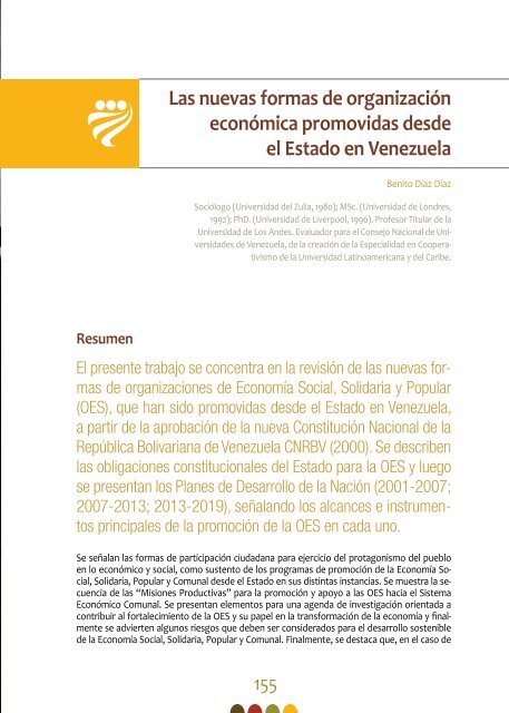 La economia Popular y Solidaria El Ser Humano Sobre el Capital