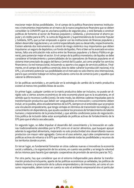 La economia Popular y Solidaria El Ser Humano Sobre el Capital