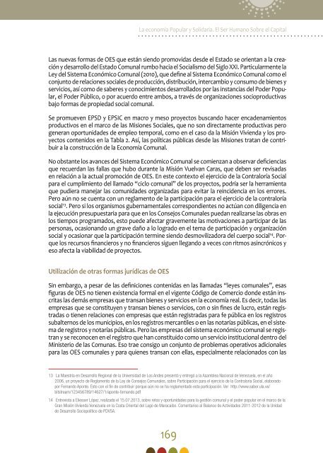 La economia Popular y Solidaria El Ser Humano Sobre el Capital