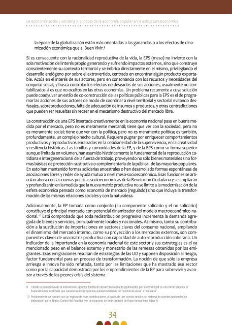 La economia Popular y Solidaria El Ser Humano Sobre el Capital