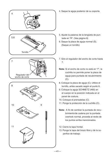 Manual de instrucciones - Husqvarna Viking