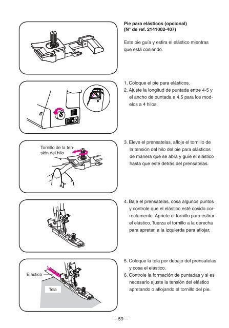 Manual de instrucciones - Husqvarna Viking