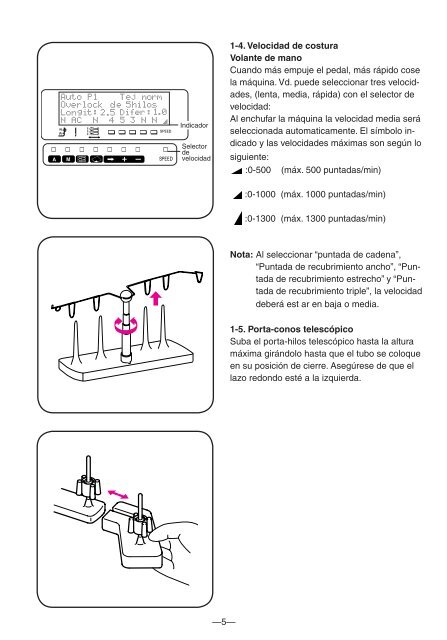 Manual de instrucciones - Husqvarna Viking