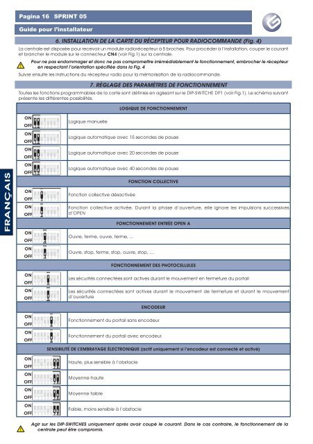 SPRINT 05 - Faac