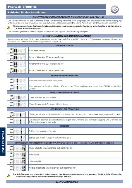 SPRINT 05 - Faac