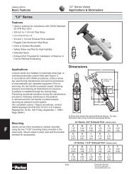 LV6BAB Parker Pneumatic Lockout Valve Datasheet - MRO Stop