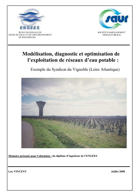 PDF (Rapport) - ENGEES