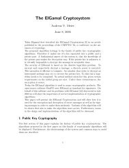 The ElGamal Cryptosystem[PDF]