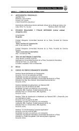 CV resumido - linti - Universidad Nacional de La Plata