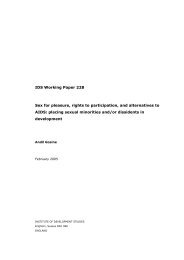 IDS Working Paper 228 Sex for pleasure, rights to participation, and ...