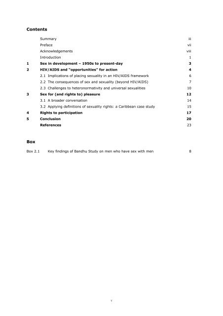IDS Working Paper 228 Sex for pleasure, rights to participation, and ...