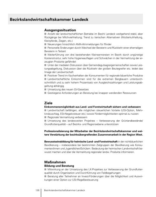 TÃ¤tigkeitsbericht 2010.pdf - Landwirtschaftskammer Tirol