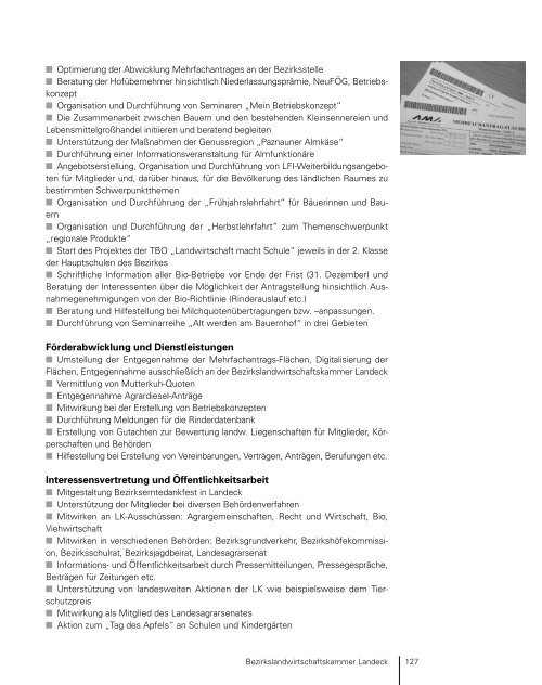 TÃ¤tigkeitsbericht 2010.pdf - Landwirtschaftskammer Tirol