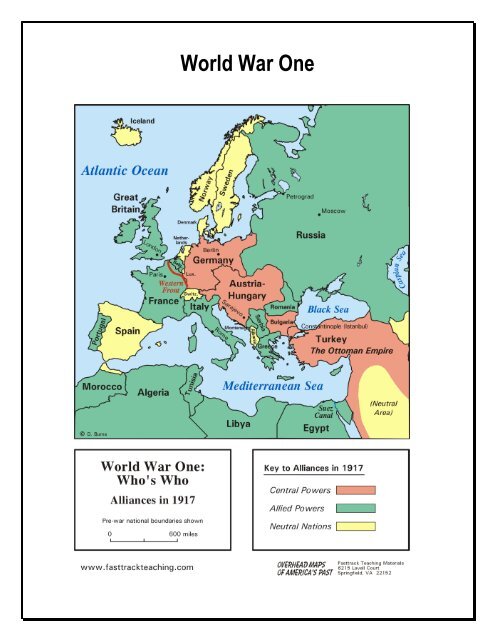 World War One