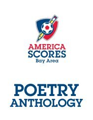 America SCORES Bay Area Poetry Anthology