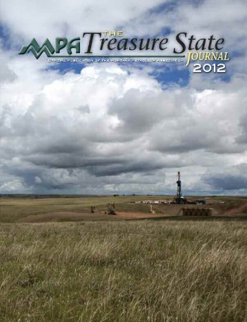 2012 Treasure State Journal - Montana Petroleum Association