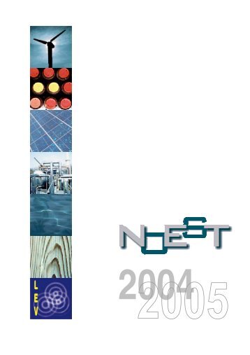 kurzjahresbericht 2004 ziele 2005 - Noest