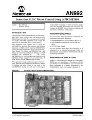 Sensorless BLDC Motor Control Using dsPIC30F2010