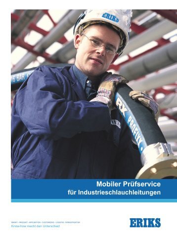 Mobiler Prüfservice für Industrieschlauchleitungen - Eriks