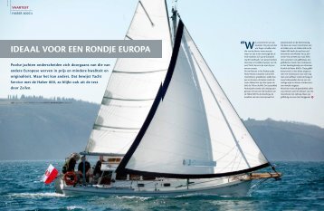 IDEAAL VOOR EEN RONDjE EUROPA Wij - HABER YACHTS