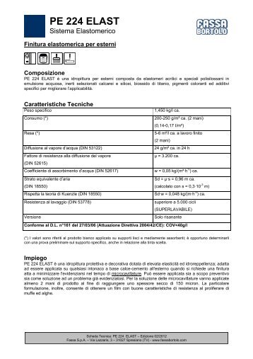 PE 224 ELAST - Fassa Bortolo