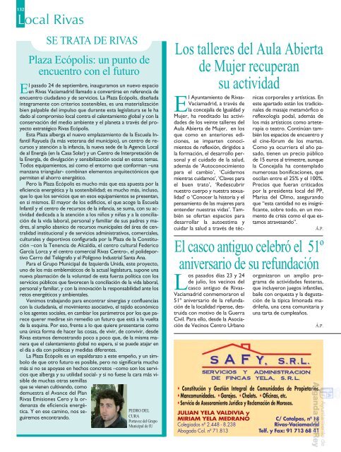 Revista " Este de Madrid" (1991-2010) - Archivo de Arganda del Rey ...