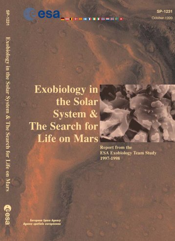 Exobiology in the Solar System & The Search for Life on Mars - ESA