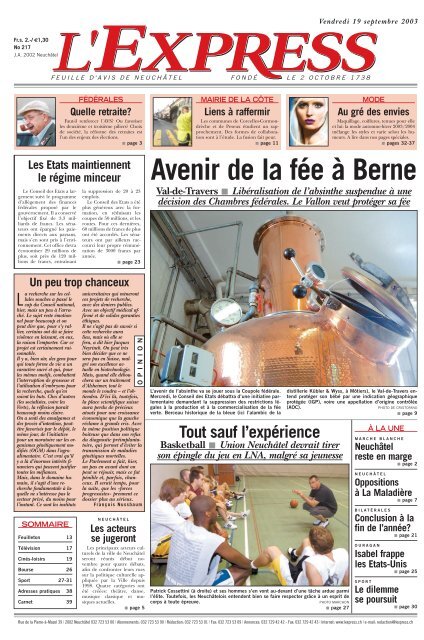 Suisse Arcinfo Ch