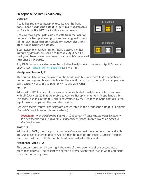 Apollo Software Manual v7.0 - zZounds.com