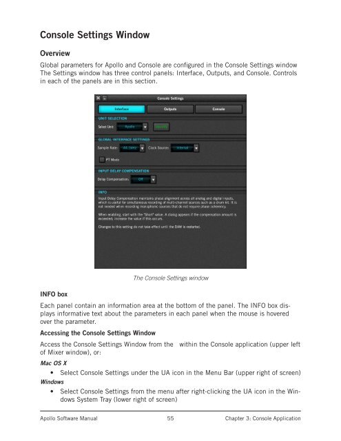 Apollo Software Manual v7.0 - zZounds.com